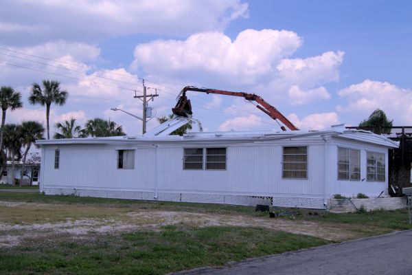 Mobile Home Demolition in Schaumburg