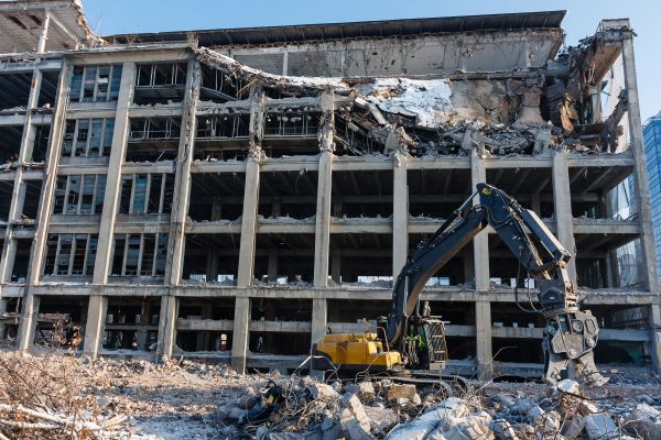 Commercial Building Demolition in Schaumburg