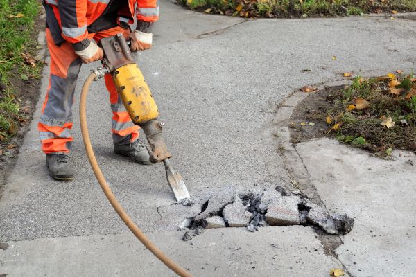 Sidewalk Demolition in Schaumburg