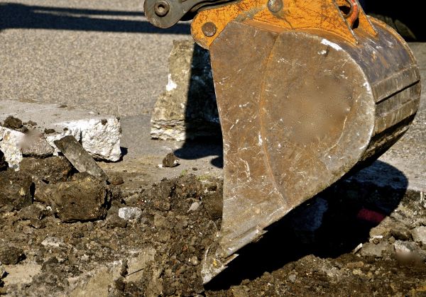 Cement Pad Demolition in Schaumburg