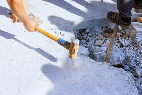 Concrete Pavement Demolition in Schaumburg