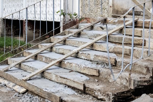 Staircase Demolition in Schaumburg
